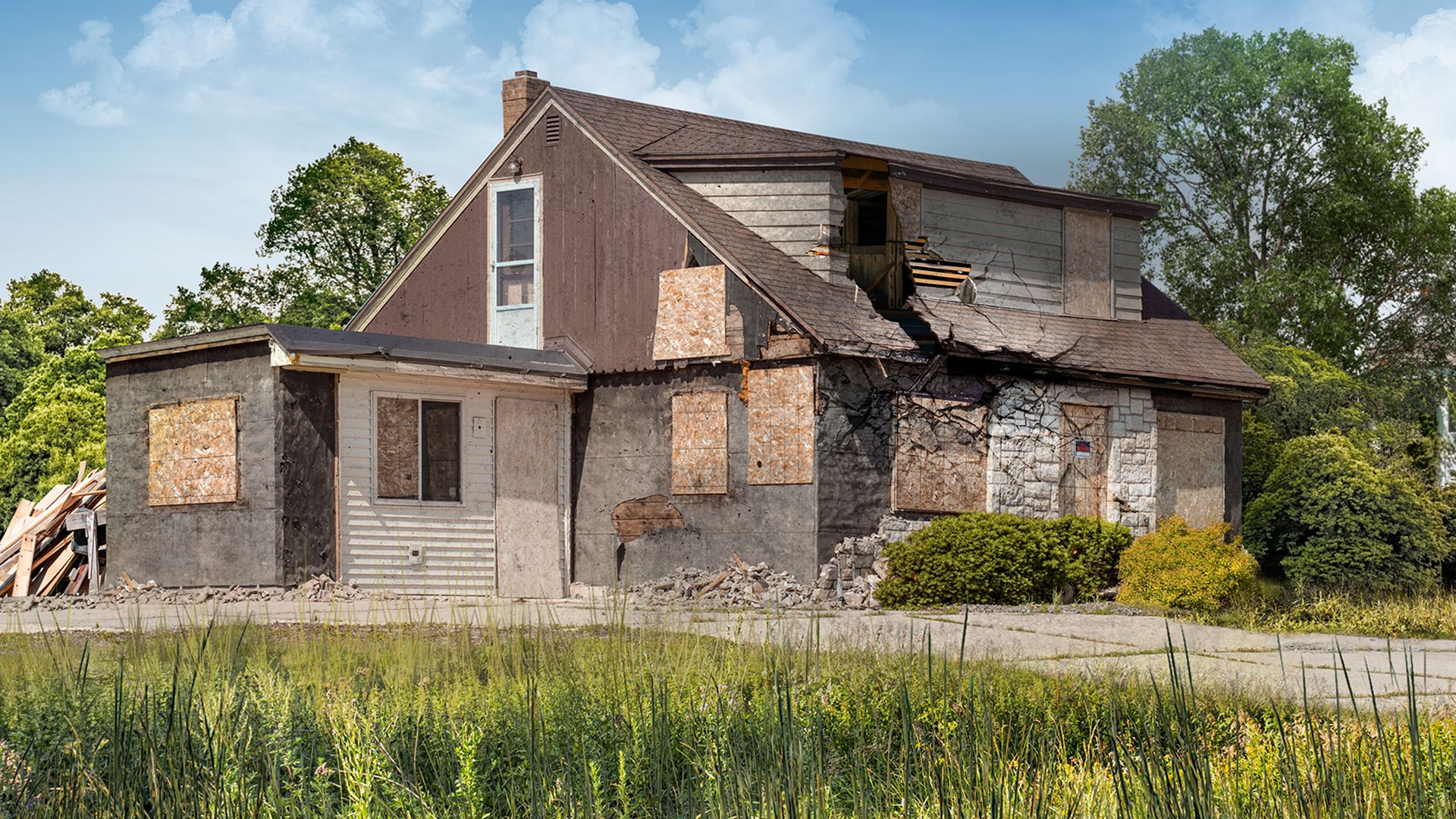 Unsere wunderbare Bruchbude