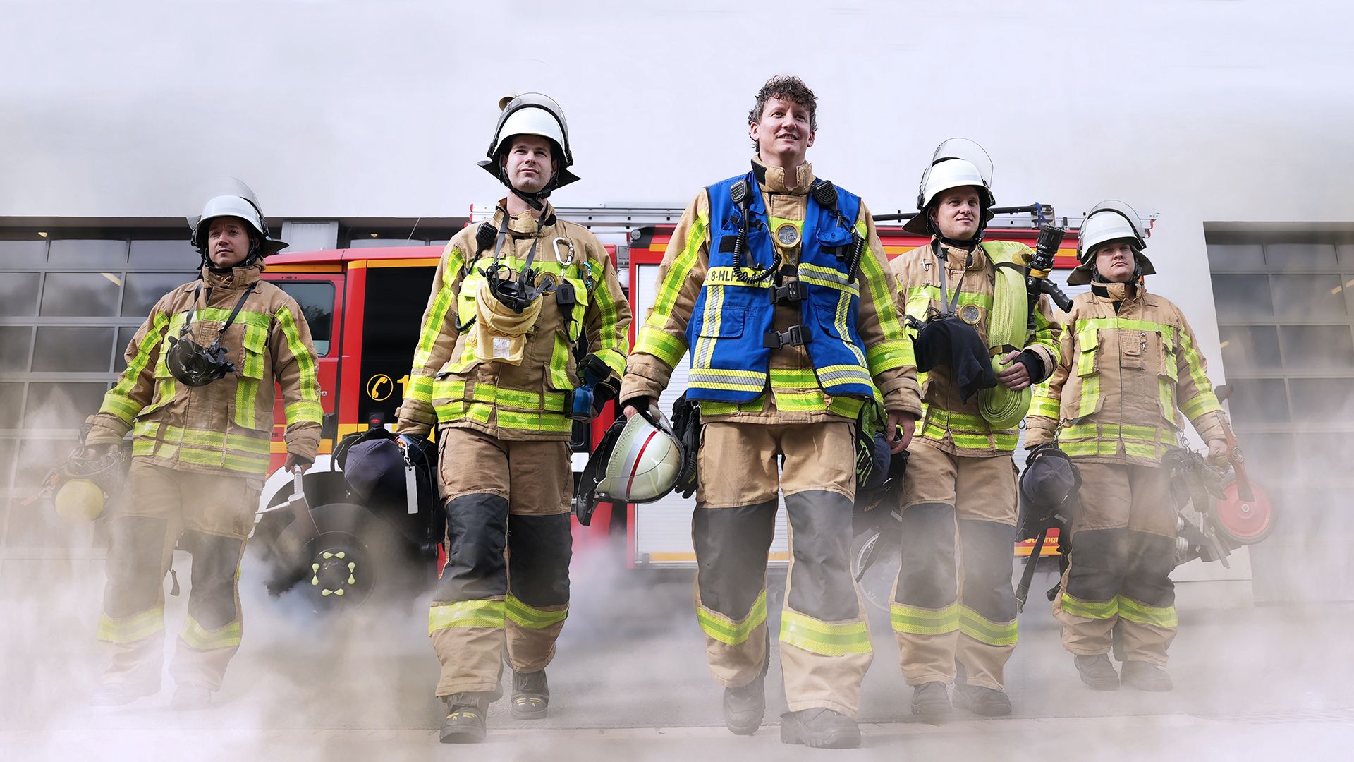 112: Feuerwehr im Einsatz