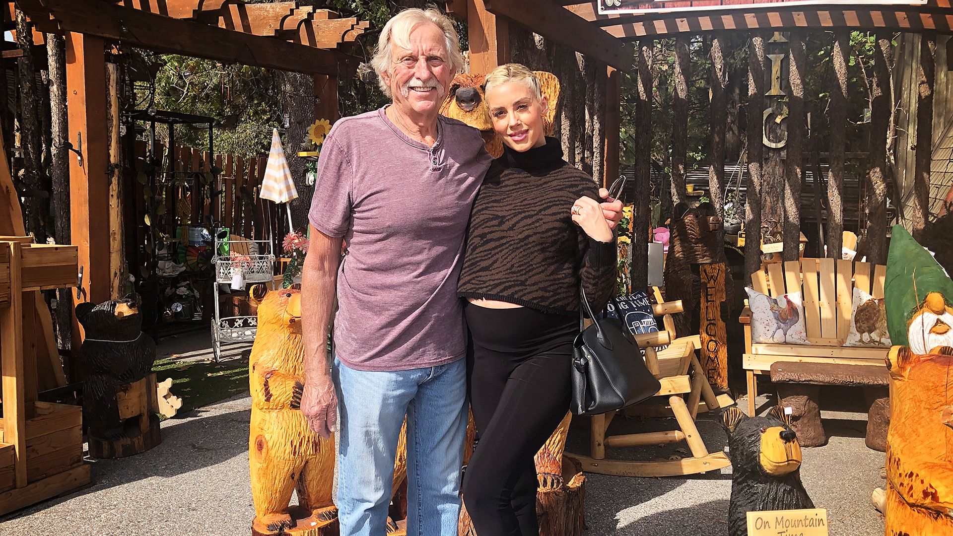 Eine Hütte in den Bergen