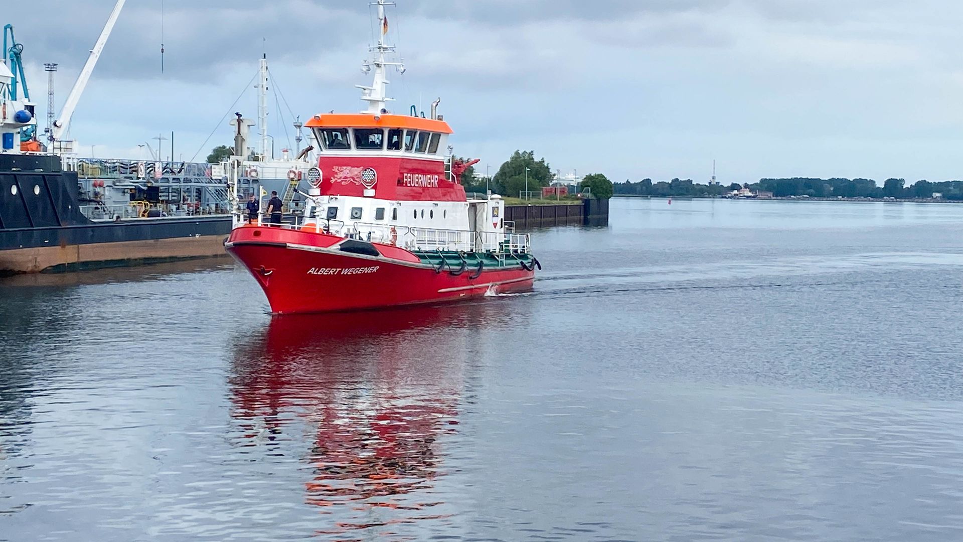 Herausforderung im Seehafen