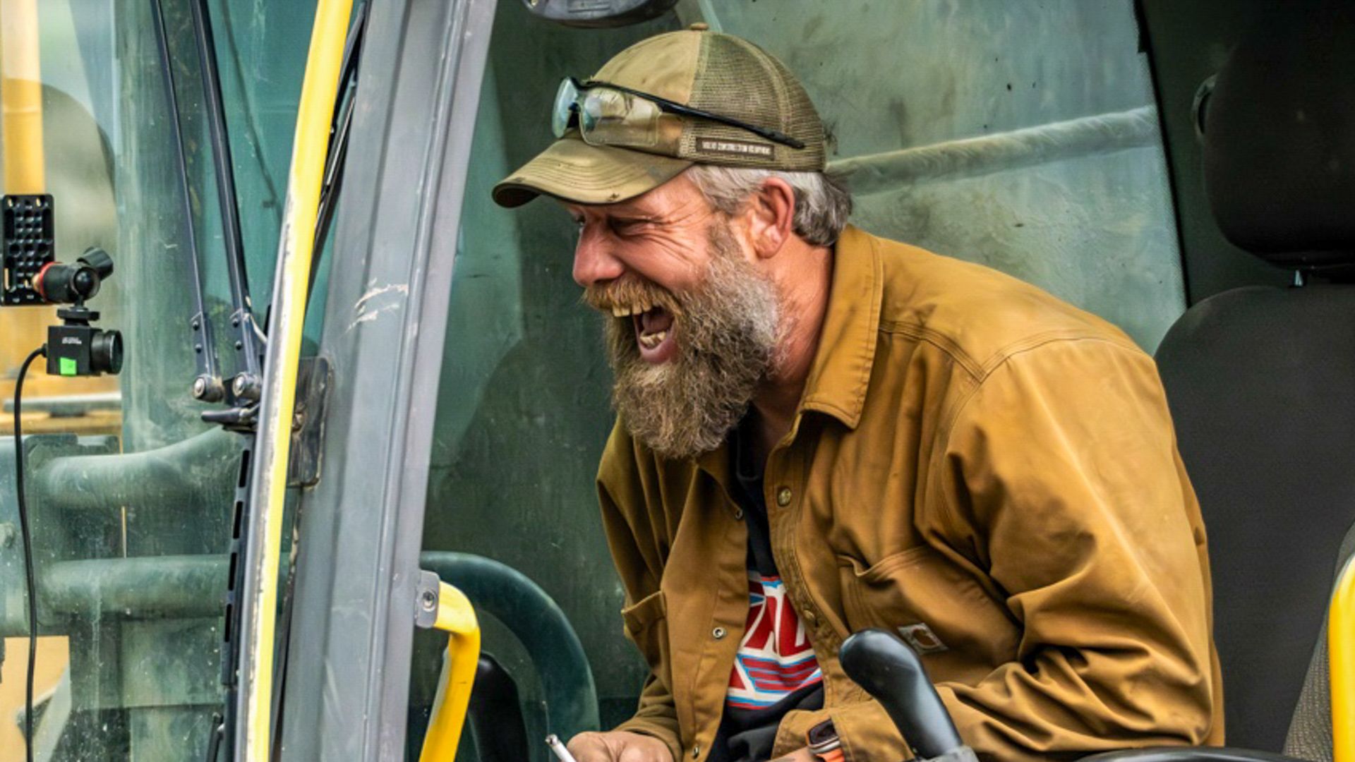 Die rote Kiesschicht