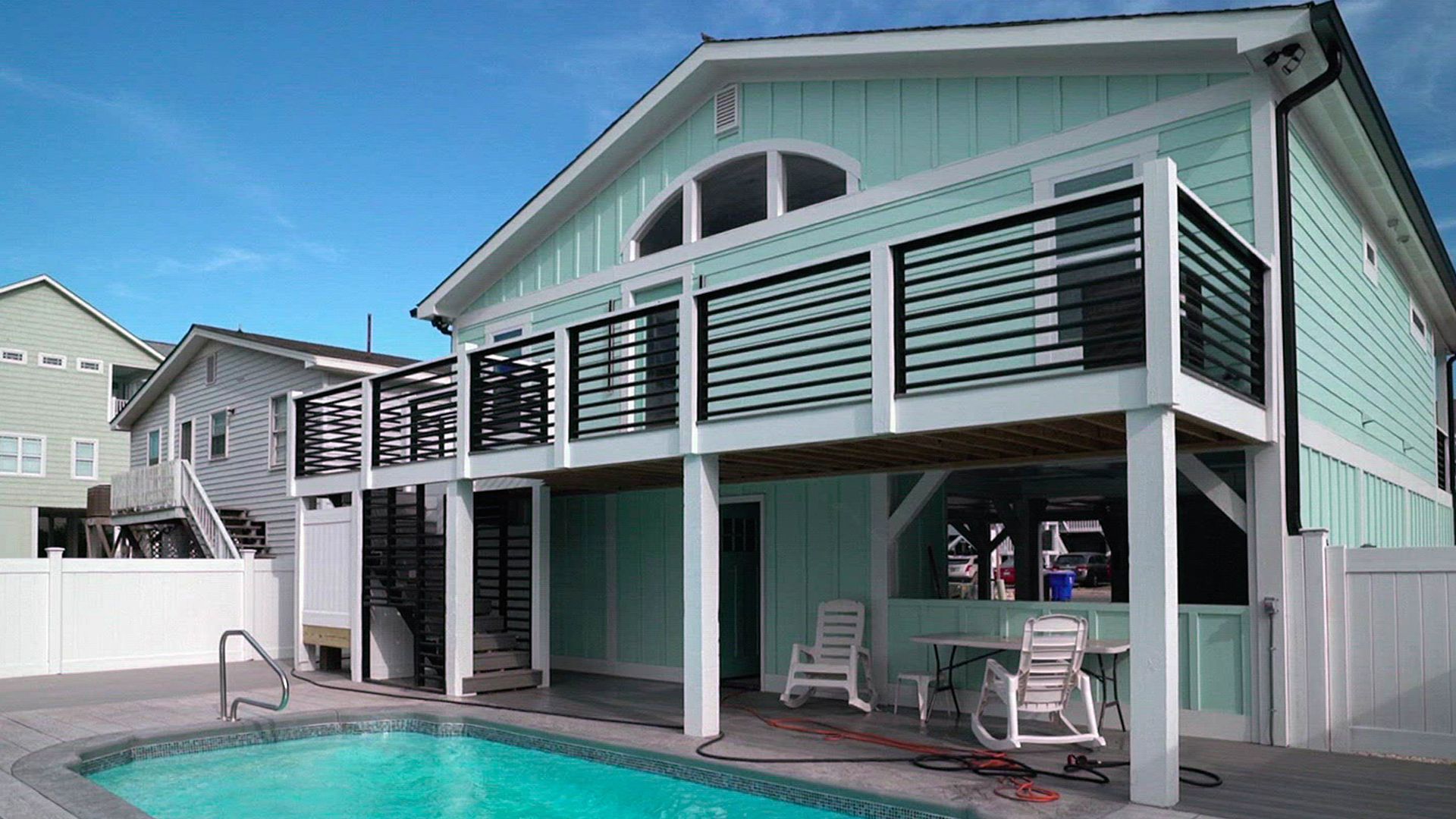 Strandhaus in mint