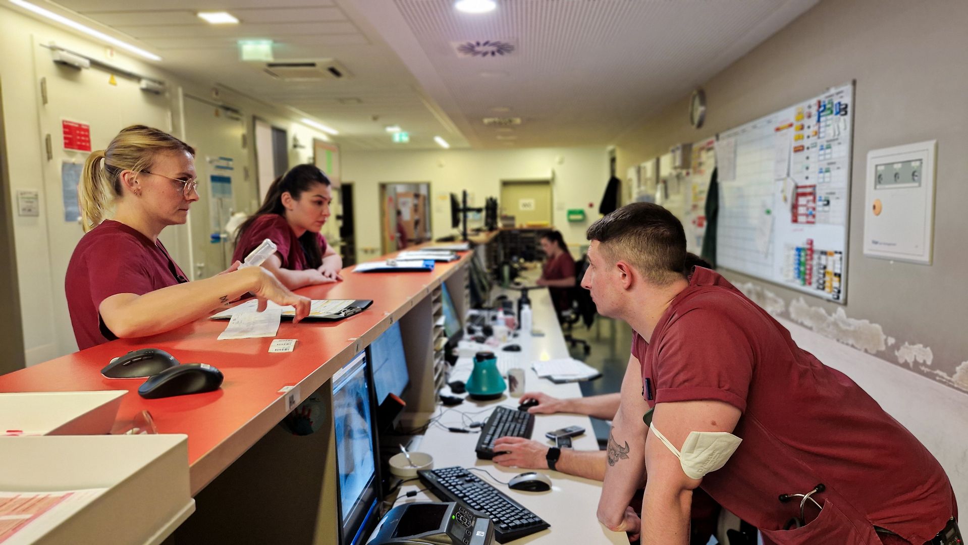 Immer ein Lächeln auf den Lippen