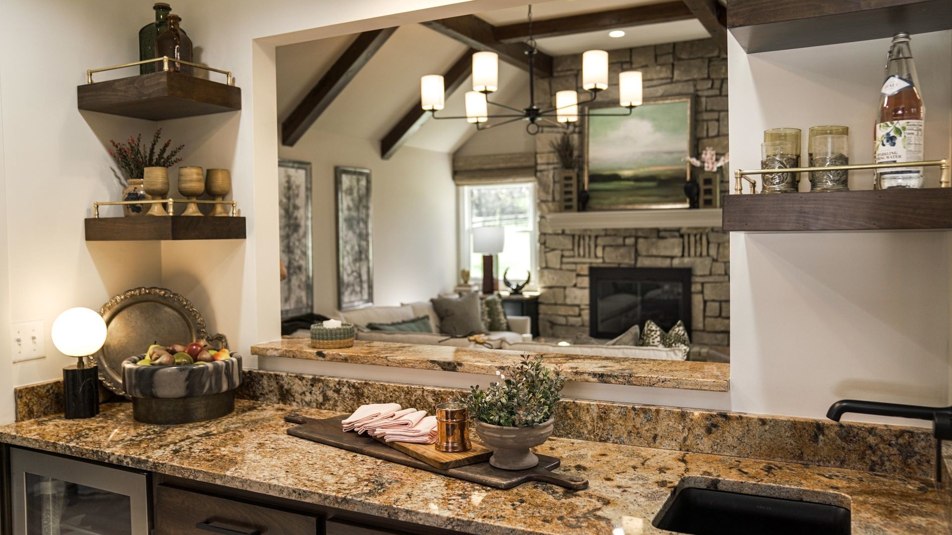 Schlafzimmer mit Aussicht 