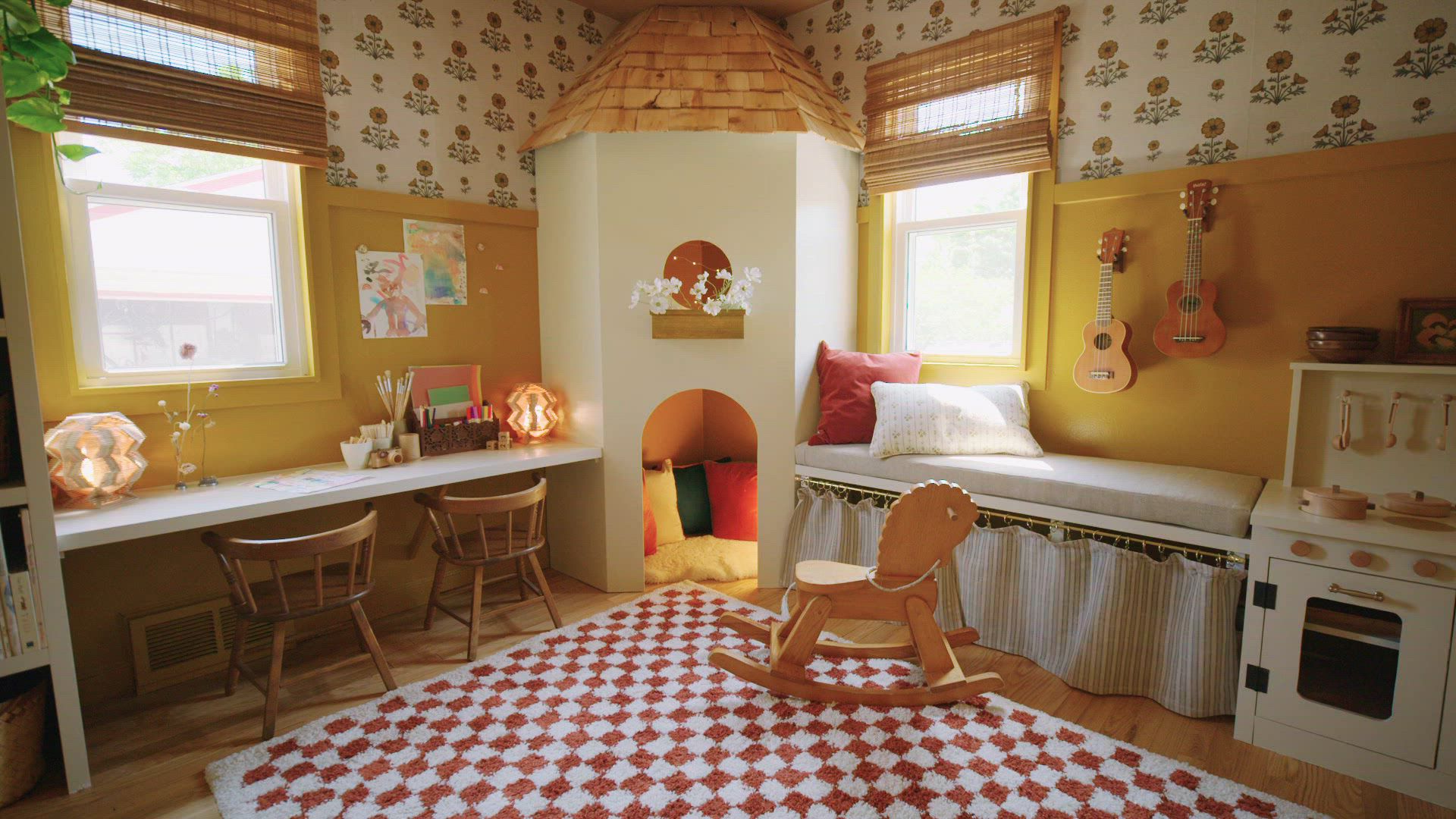 Retro-Büro & Kinderparadies