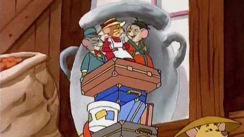 Landmaus und Stadtmaus auf Reisen Staffel 01 Folge 14: Der Mäusekimono