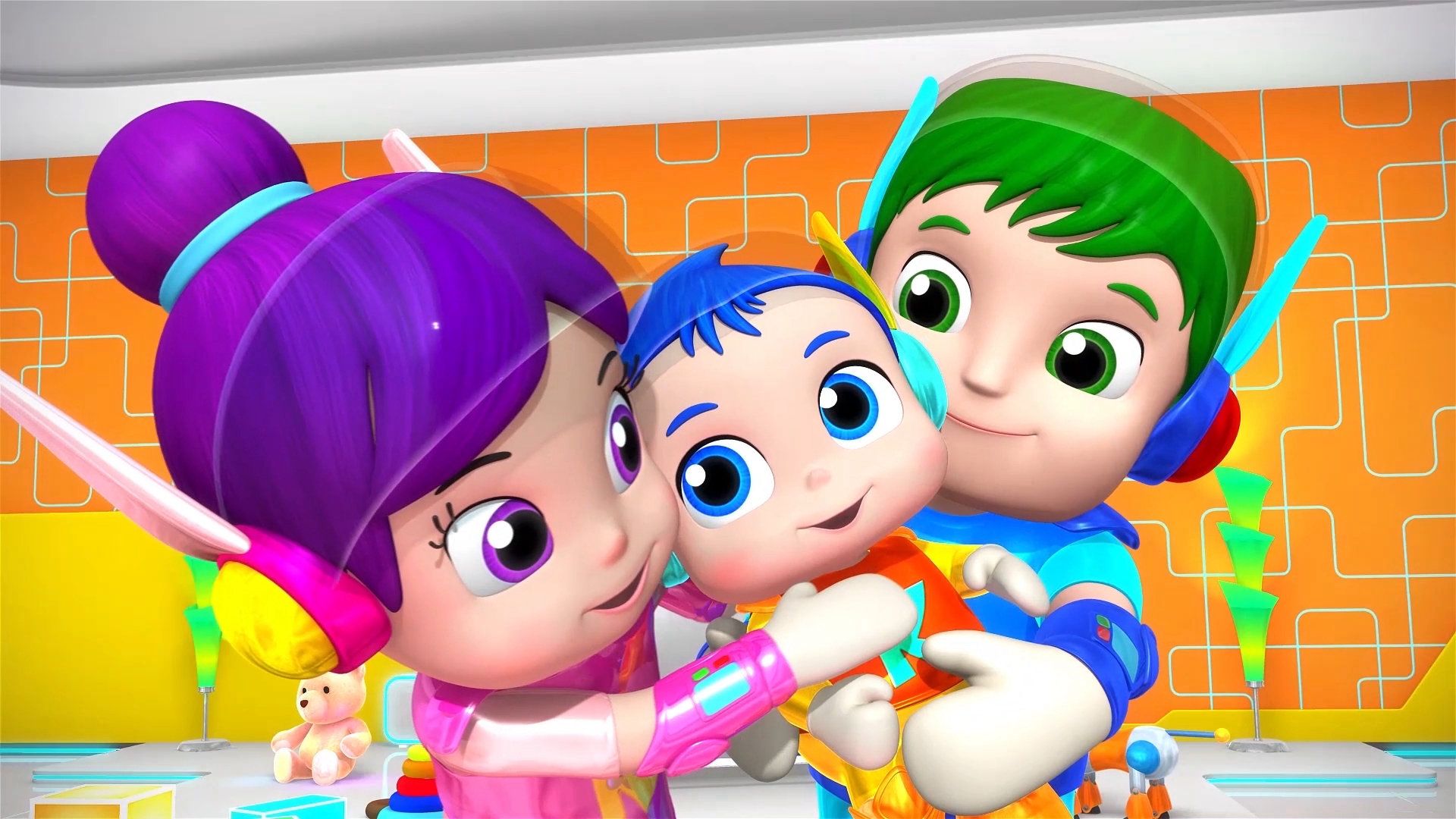 Kuckuck Baby, ich seh dich! (Baby und Eltern Version)