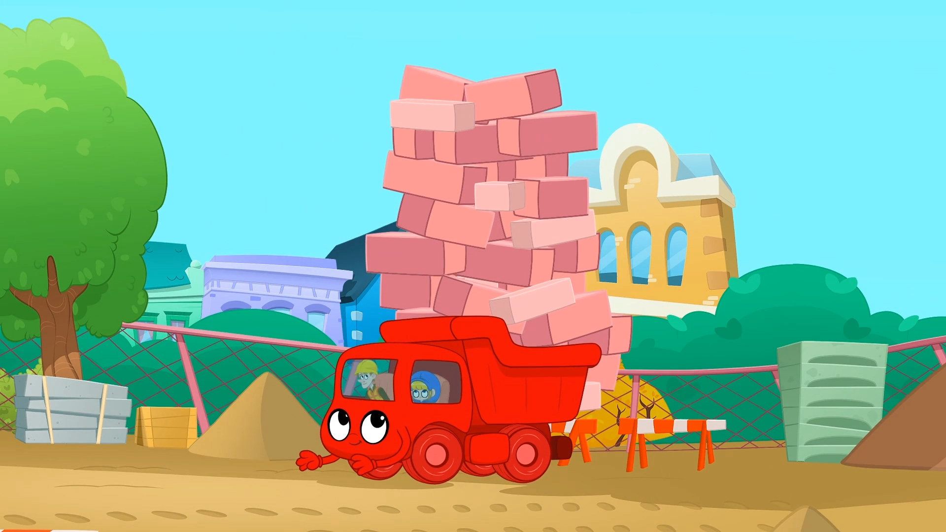 Meine magischen Baustellenfahrzeuge für Kinder