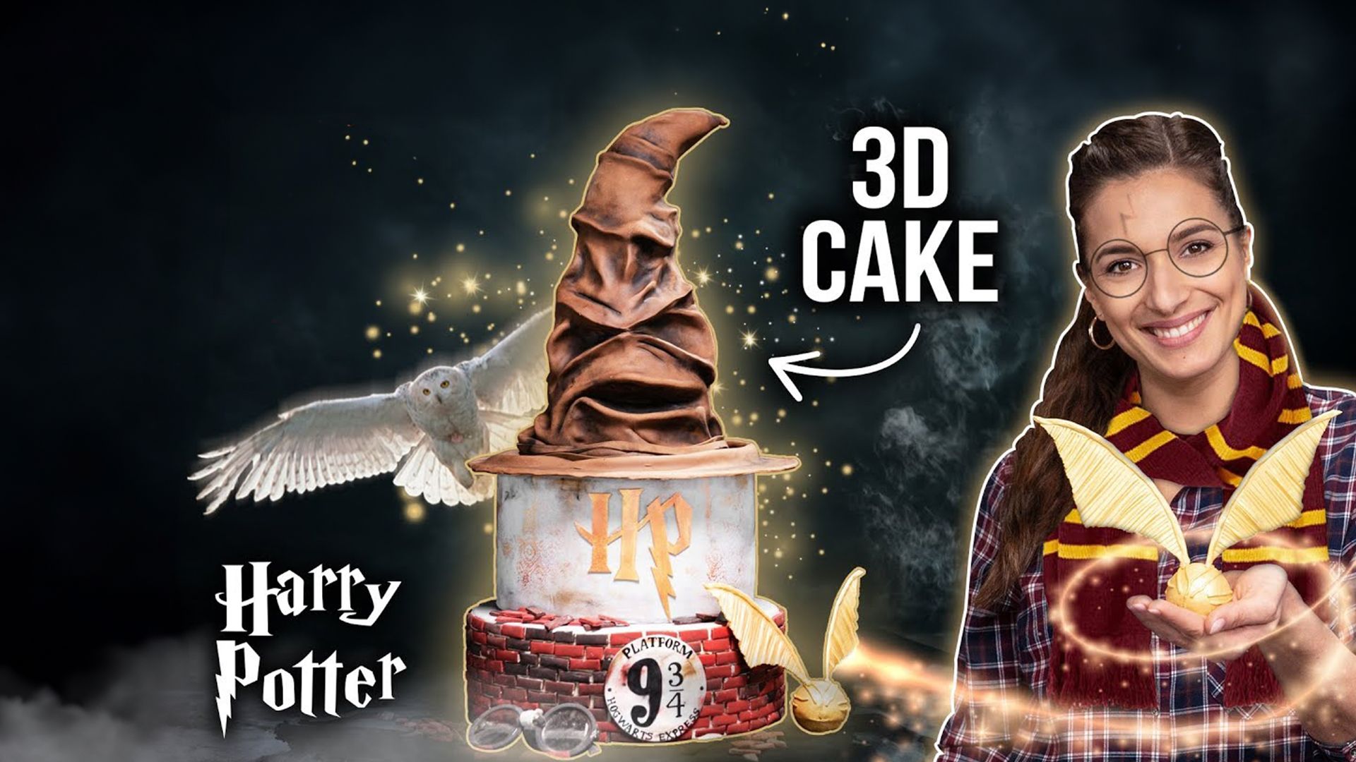 Harry Potter XXL Cake 3D / Motivtorte / Sallys Welt