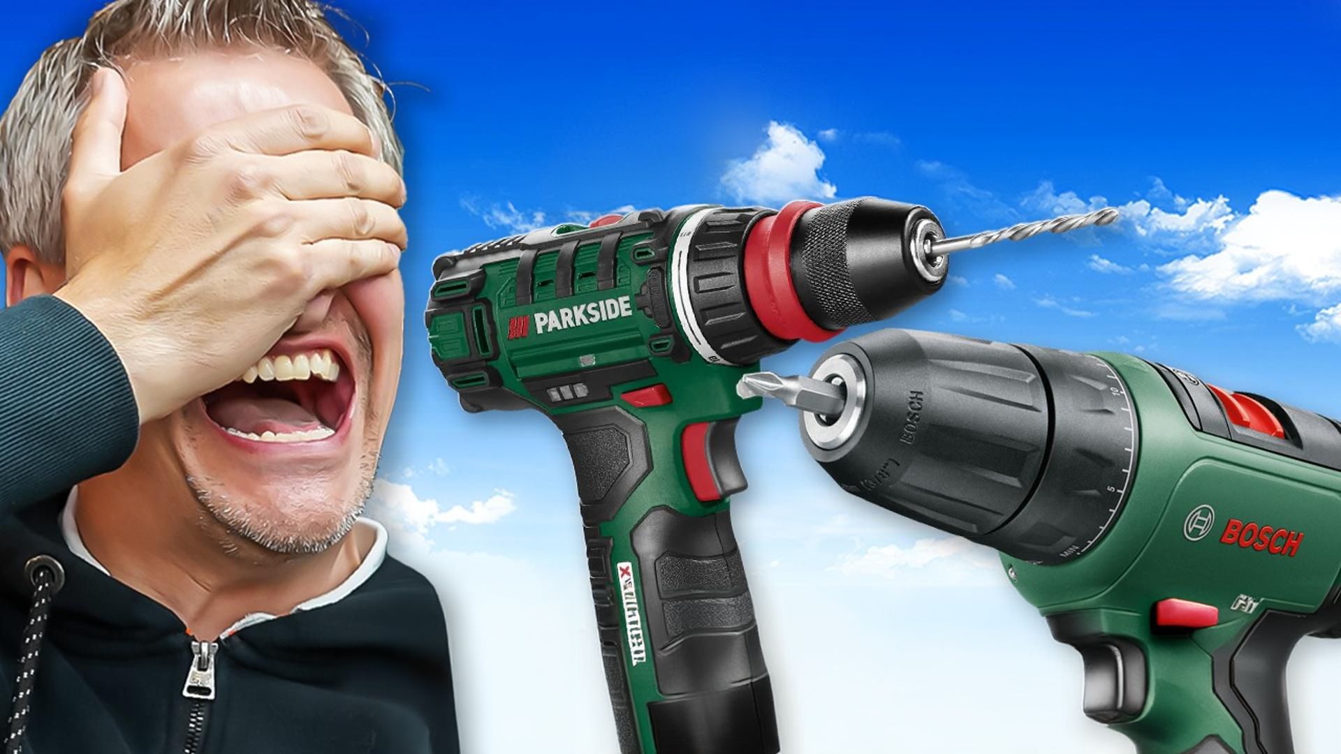 LIDL gegen BOSCH - 10,-€ PARKSIDE vs Bosch Akkuschrauber Test