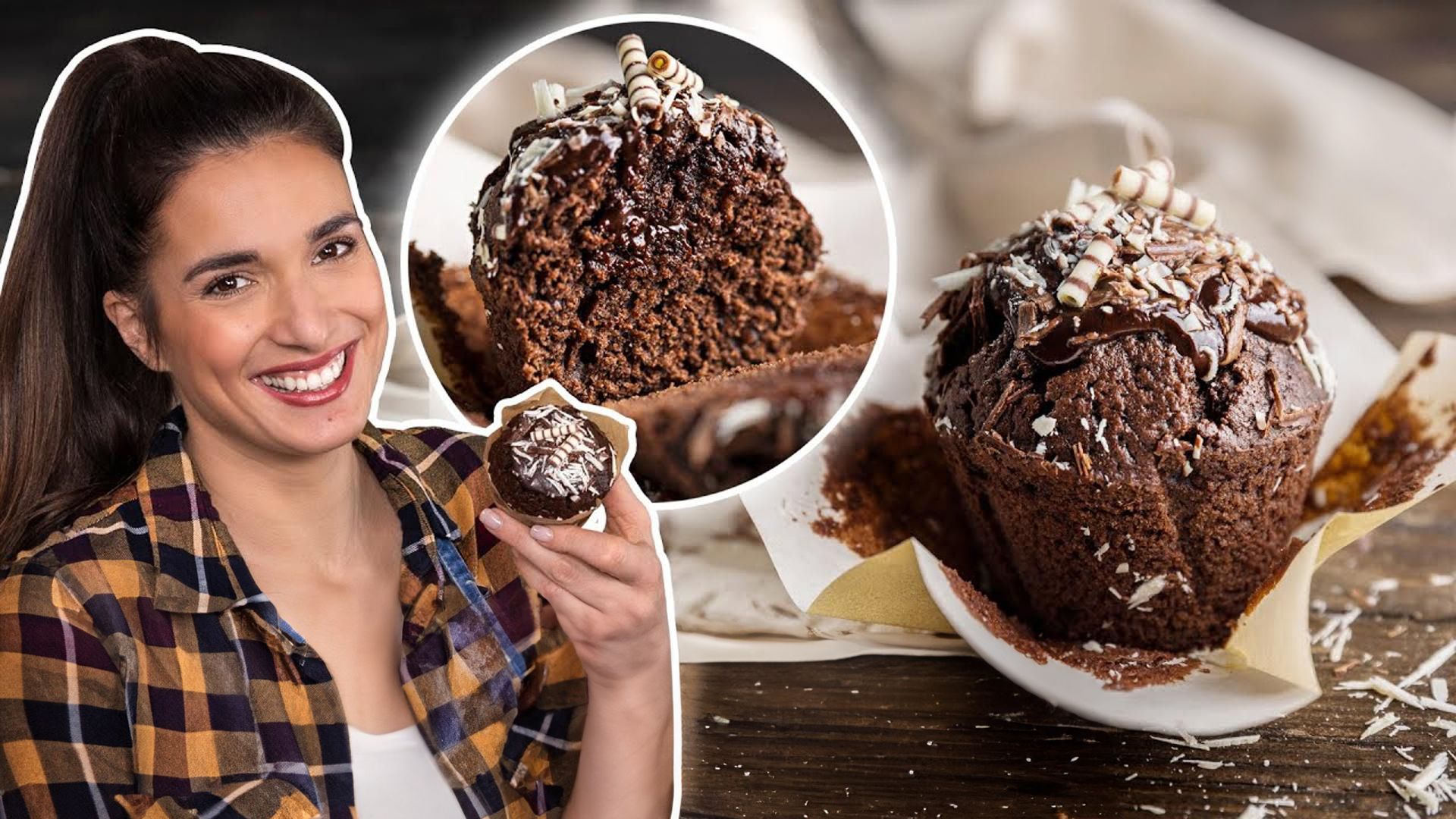 Mc Donald’s Schokoladen Muffins nachgemacht - mit flüssigem Kern