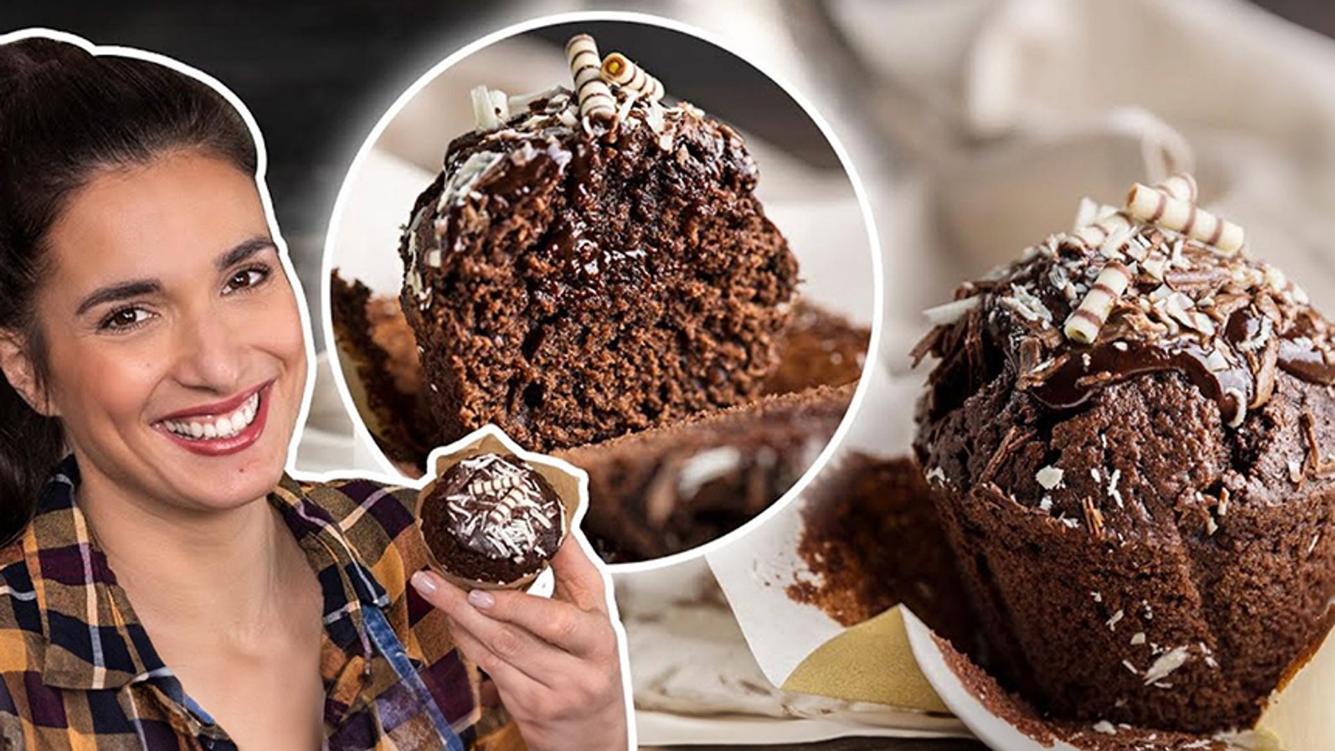 Mc Donald’s Schokoladen Muffins nachgemacht - mit flüssigem Kern