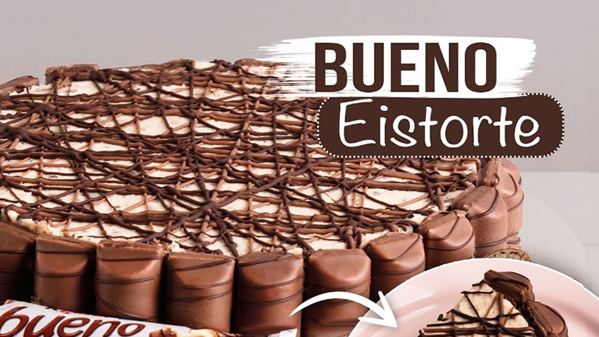 Bueno Torte / ohne Backen / Eistorte / Ice Cream Cake  / Sallys Welt