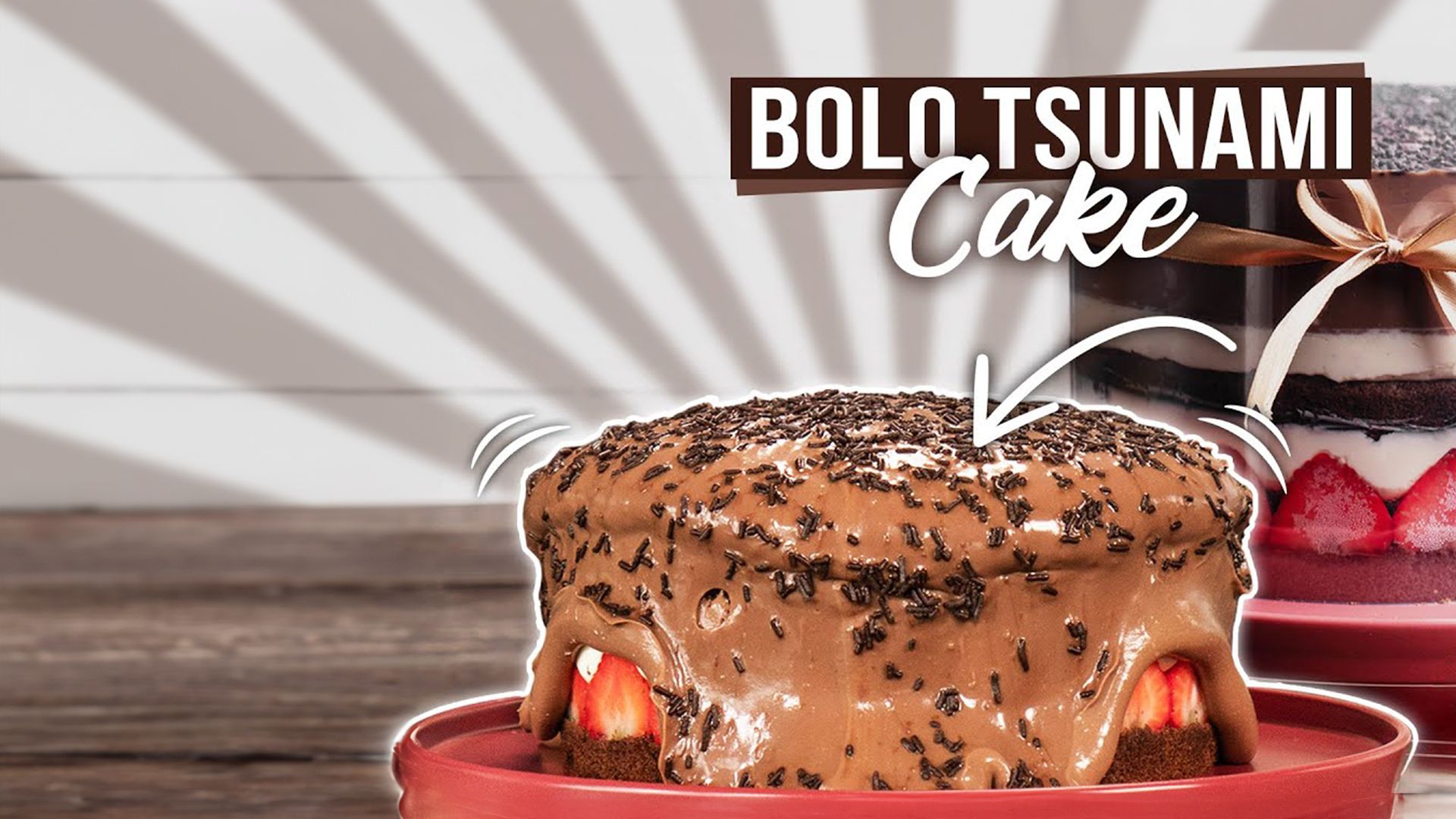 Bolo Tsunami Cake / Schokoladentorte / Caketrend 2020