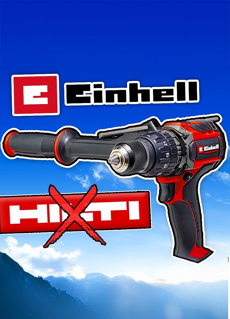 EINHELL statt HILTI? PROFI AKKUSCHRAUBER von EINHELL im TEST