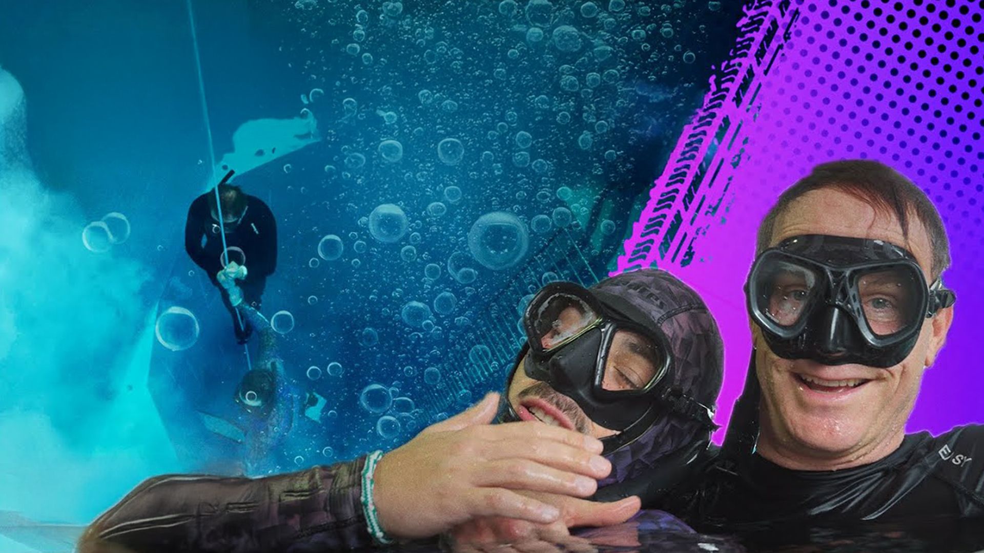 DAS ist nichts für schwache Nerven! | 33 Meter tief tauchen im Nemo33