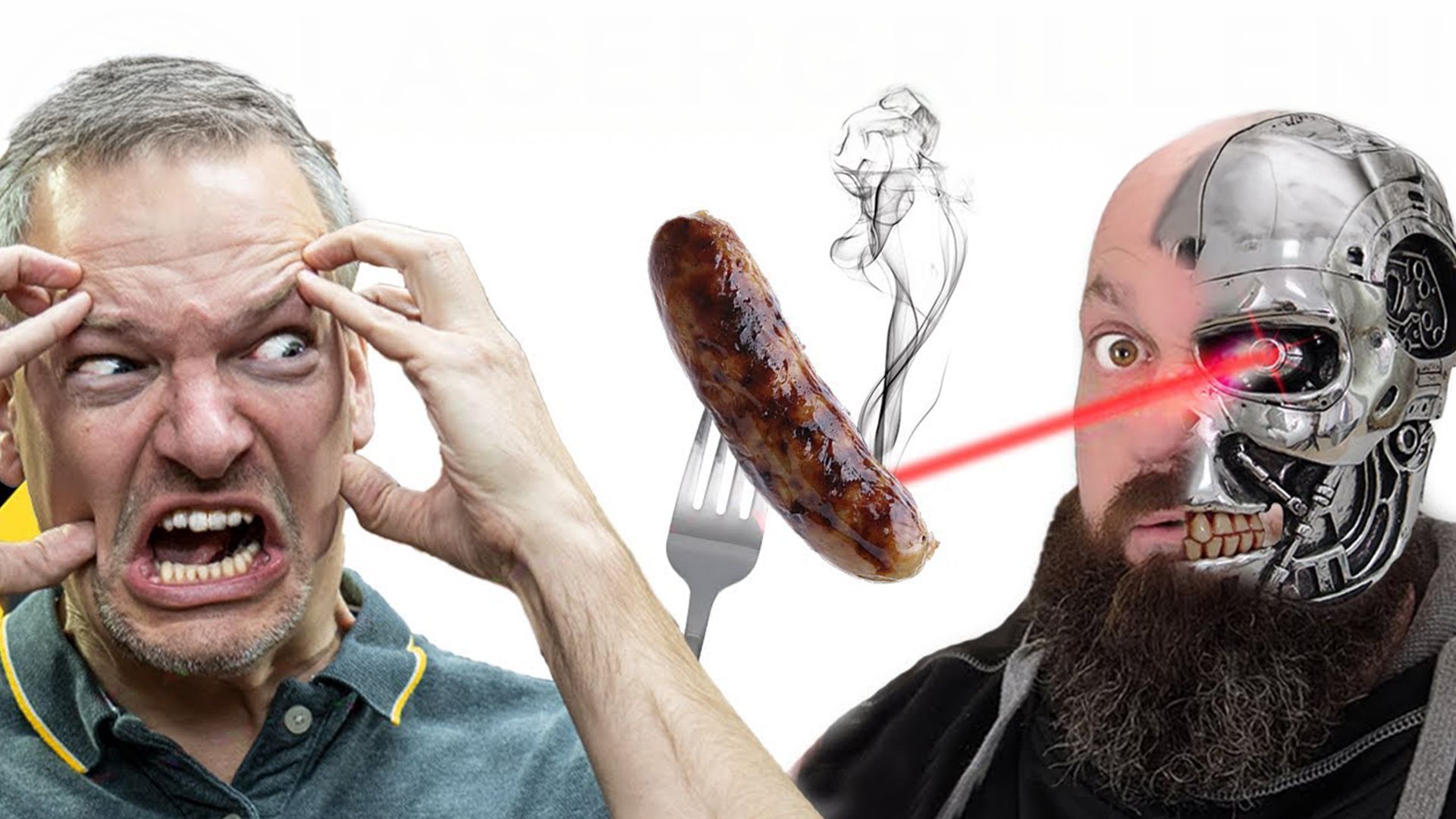 GRILLEN mit LASER? CHAOS am GRILL mit POMMES MÄN | Bauforum24 Werkzeug NEWS