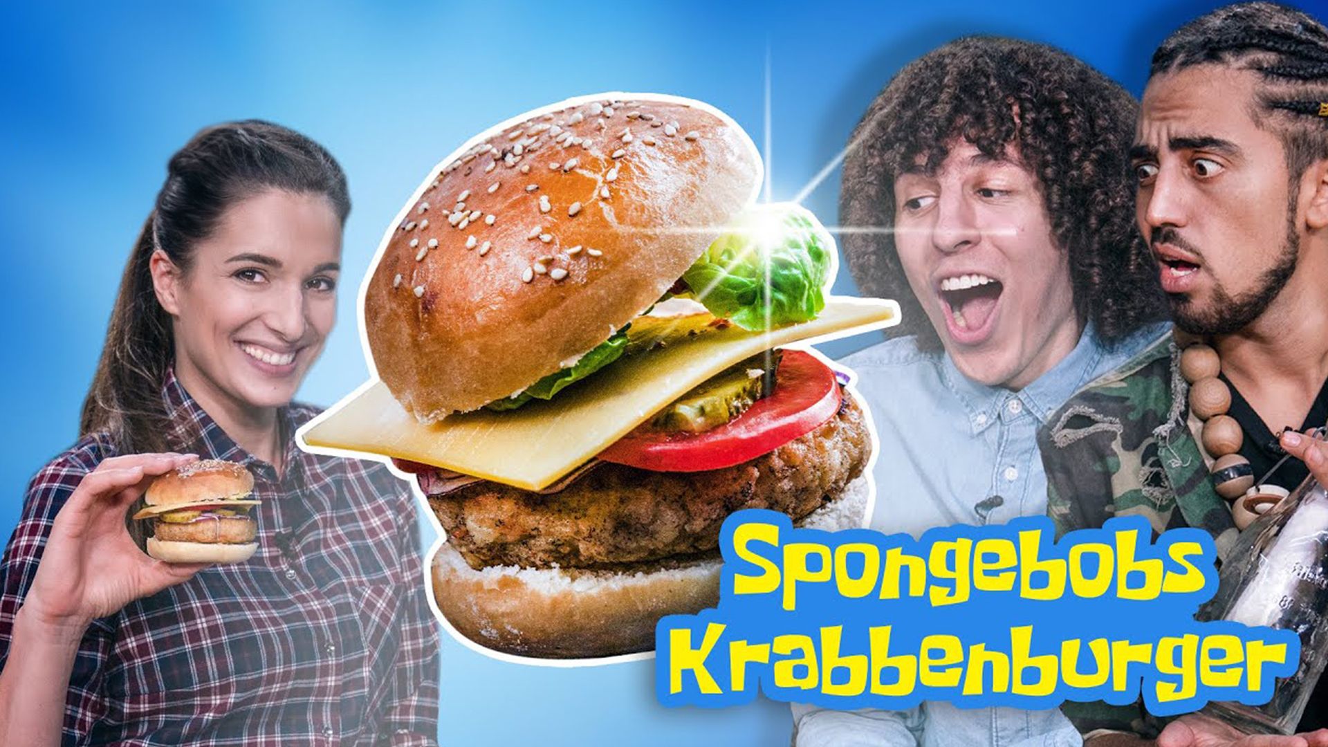 Spongebobs Krabbenburger mit Jay & Arya / Sallys Welt
