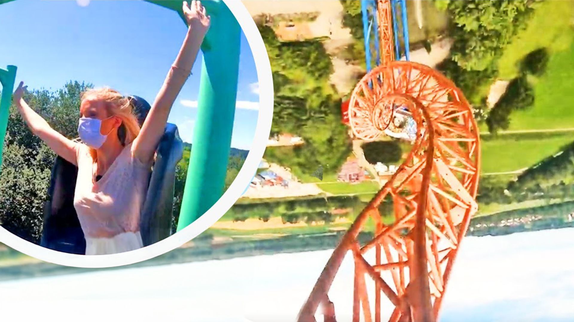 Höchste Überkopf-Achterbahn Europas! Skyline Park im Check!