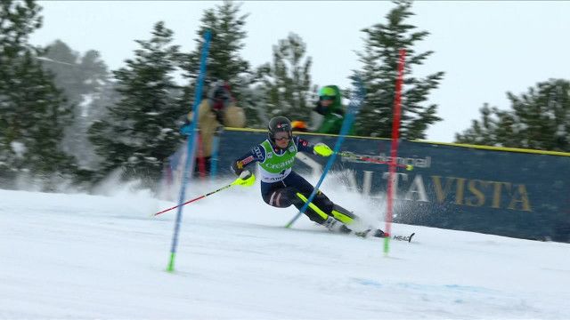 Skiweltcup: Slalom der Damen Soldeu, 1. Durchgang (in voller Länge)