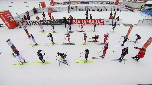 Nordische Kombination Weltcup der Damen: 5km aus Otepää (in voller Länge)