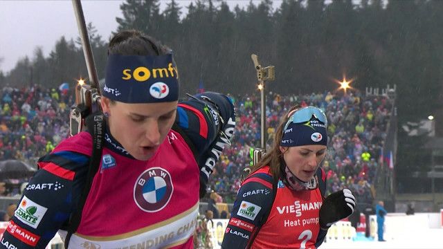Biathlon-Weltmeisterschaft 2024 Nove Mesto: Damen Verfolgung (in voller Länge)