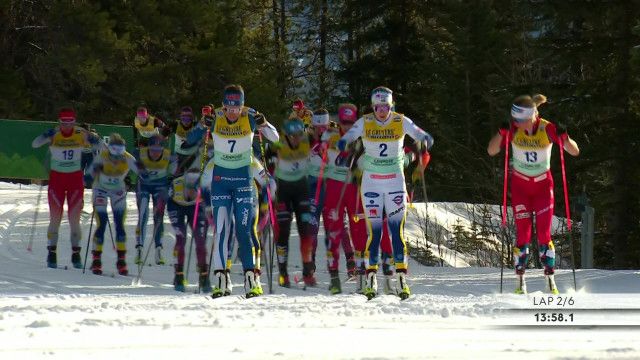 Langlauf-Weltcup der Damen: 20km klassisch Massenstart aus Canmore (in voller Länge)