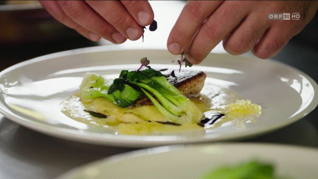 Zartes Fischfilet mit Polenta