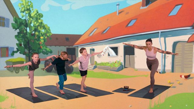Yoga Kids: Bauernhof 3