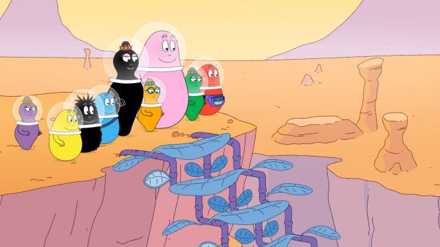 Barbapapa und Familie: Die Barba-Marsmännchen