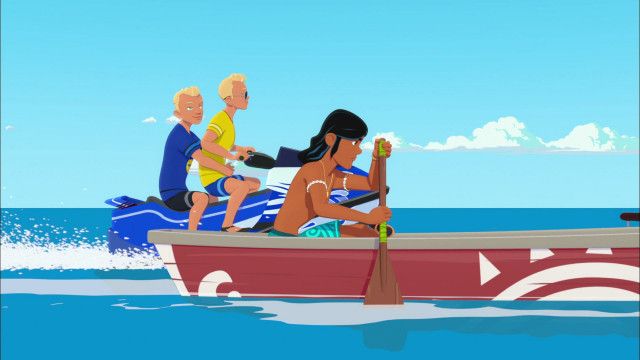 Zoom - Der weiße Delfin: Das Wettrennen