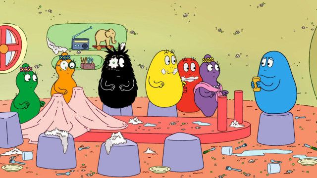 Barbapapa und Familie: Das perfekte Abendessen