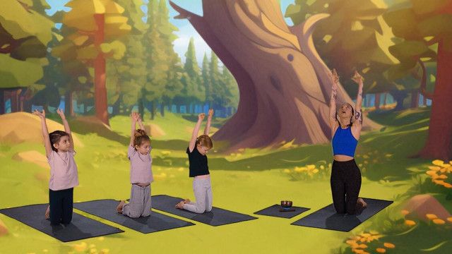 Yoga Kids: Wald 2