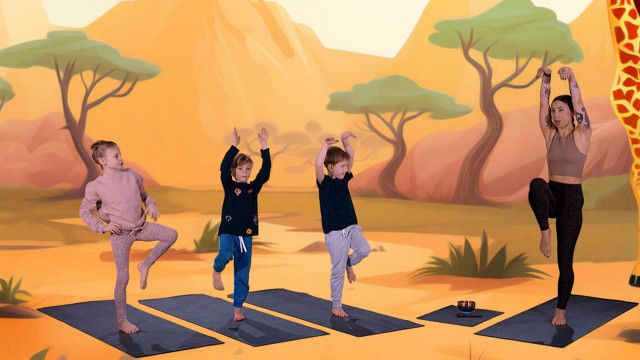 Yoga Kids: Safari 1