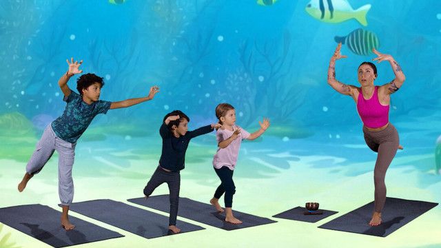 Yoga Kids: Unterwasser 1