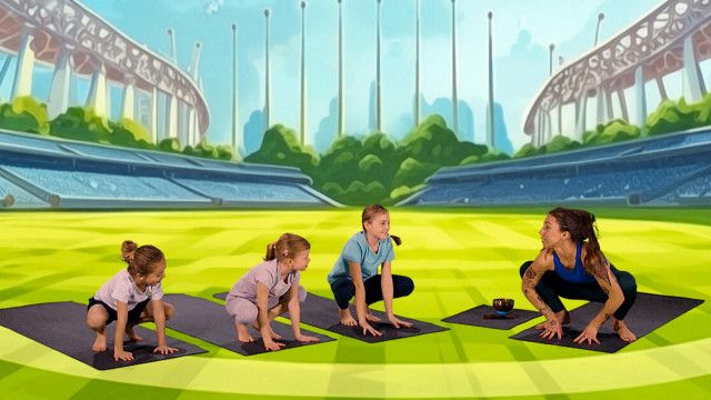 Yoga Kids: Stadion 1