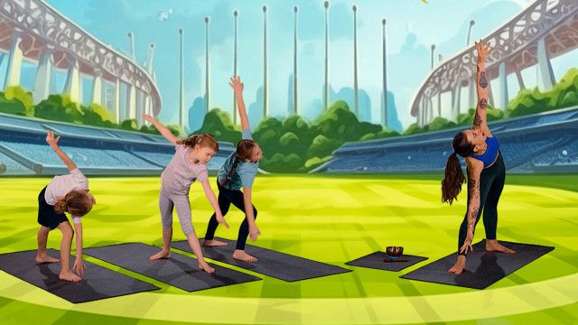 Yoga Kids: Stadion 2