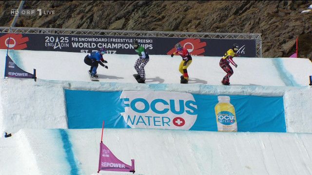 Snowboard-WM in Engadin: Snowboardcross
