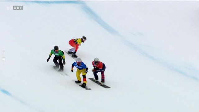 Snowboard-WM: Snowboardcross Team