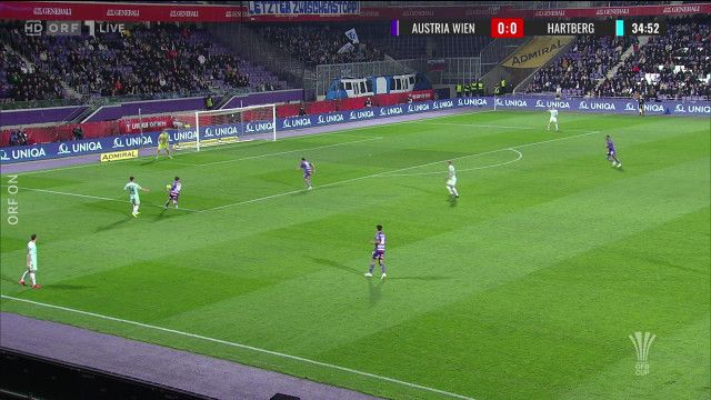 ÖFB-Cup Halbfinale: Austria Wien - Hartberg