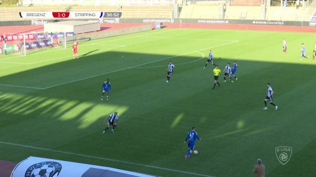 Fußball 2. Liga: SW Bregenz - Stripfing