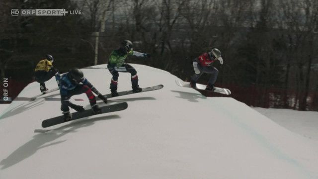 Snowboard-Weltcup: Snowboardcross aus Mount St. Anne
