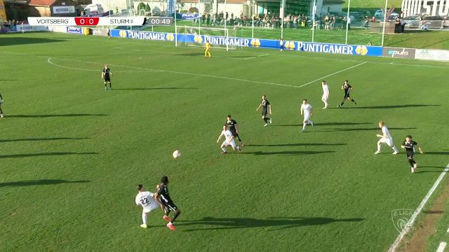 Fußball 2. Liga: Voitsberg - Sturm Graz II