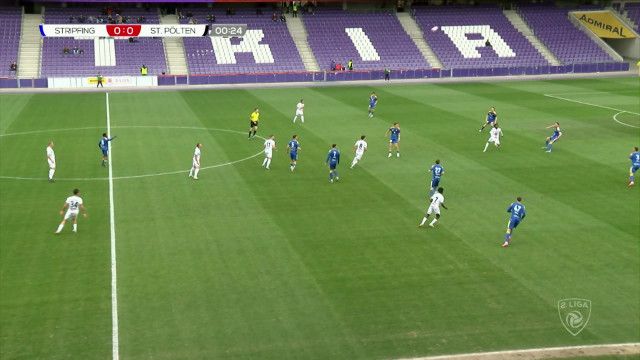 Fußball 2. Liga: Stripfing - St. Pölten
