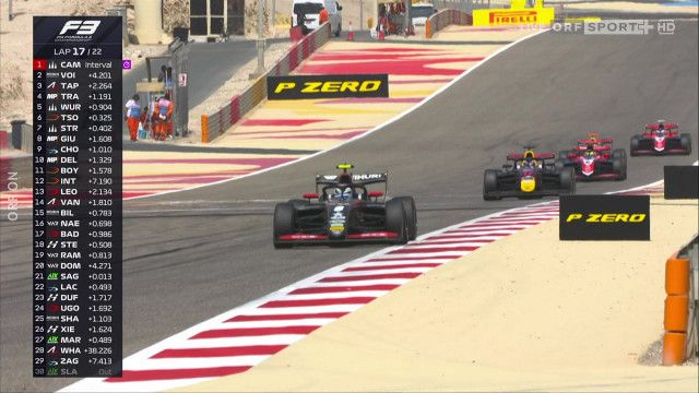Formel 3 2. Station: Sakhir - Feature Race