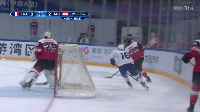 Eishockey Frauen-WM: Frankreich - Österreich (Highlights)