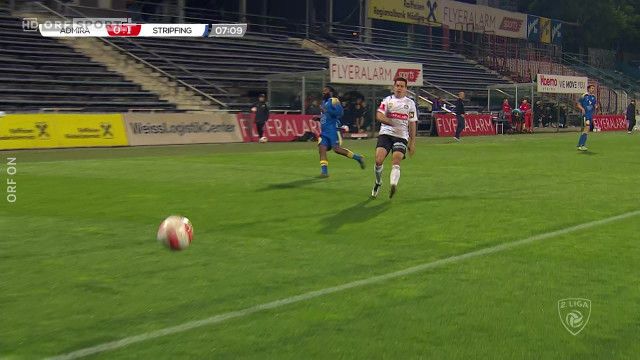Fußball 2. Liga: Admira Wacker - Stripfing (Highlights)