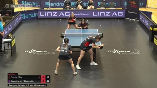 Tischtennis: Bundesliga Tischtennis: Bundesliga Folge 44: Tischtennis Bundesliga Damen: Kufstein - Linz AG Froschberg aus Kufstein