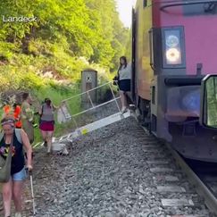 Railjet bei Landeck evakuiert