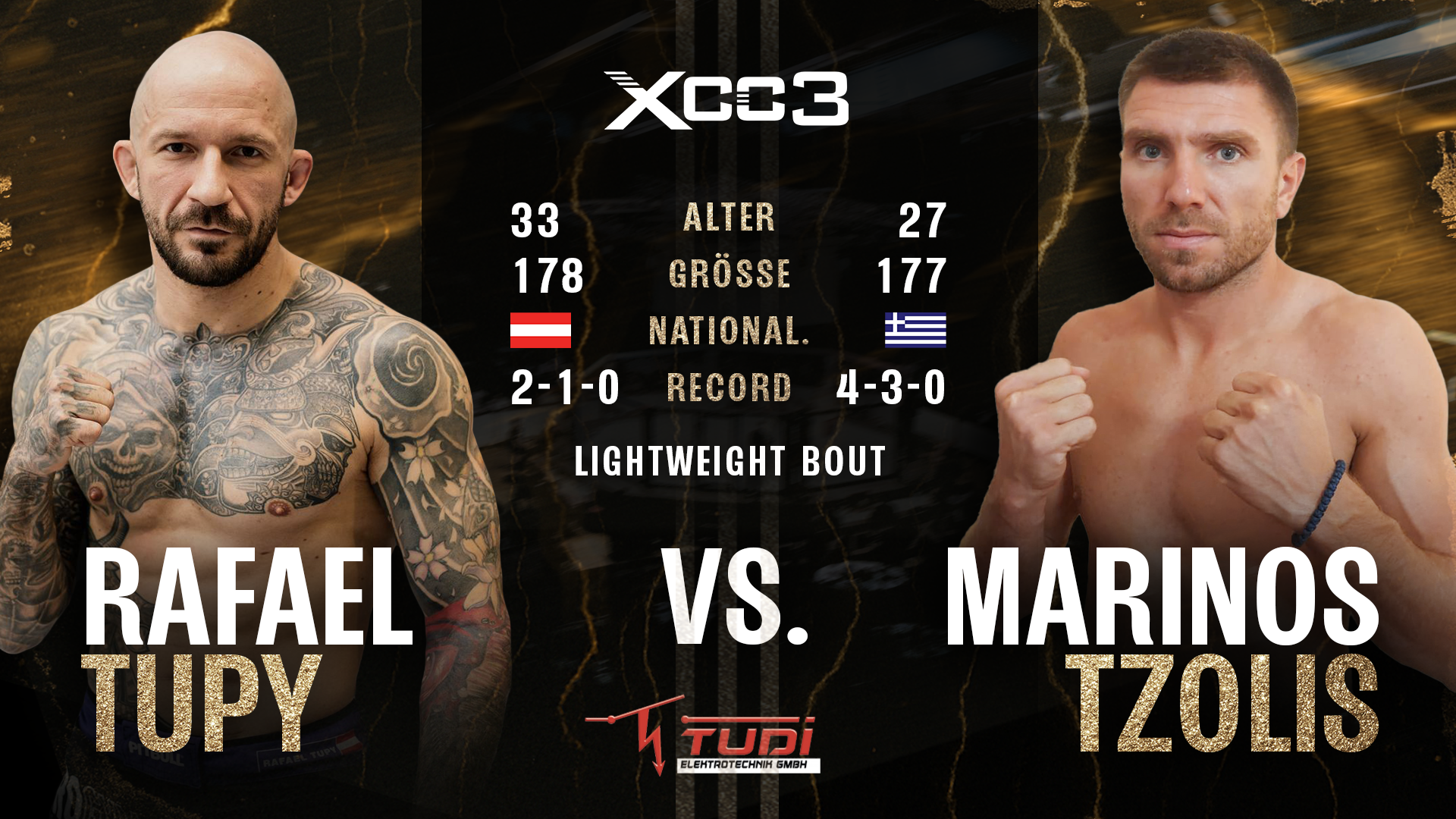 MMA - Tzolis vs. Tupy